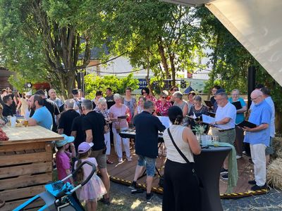 Festplatz beim Berschfest 2025