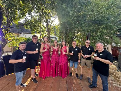 Bobby-Car-Rennen beim Berschfest 2025